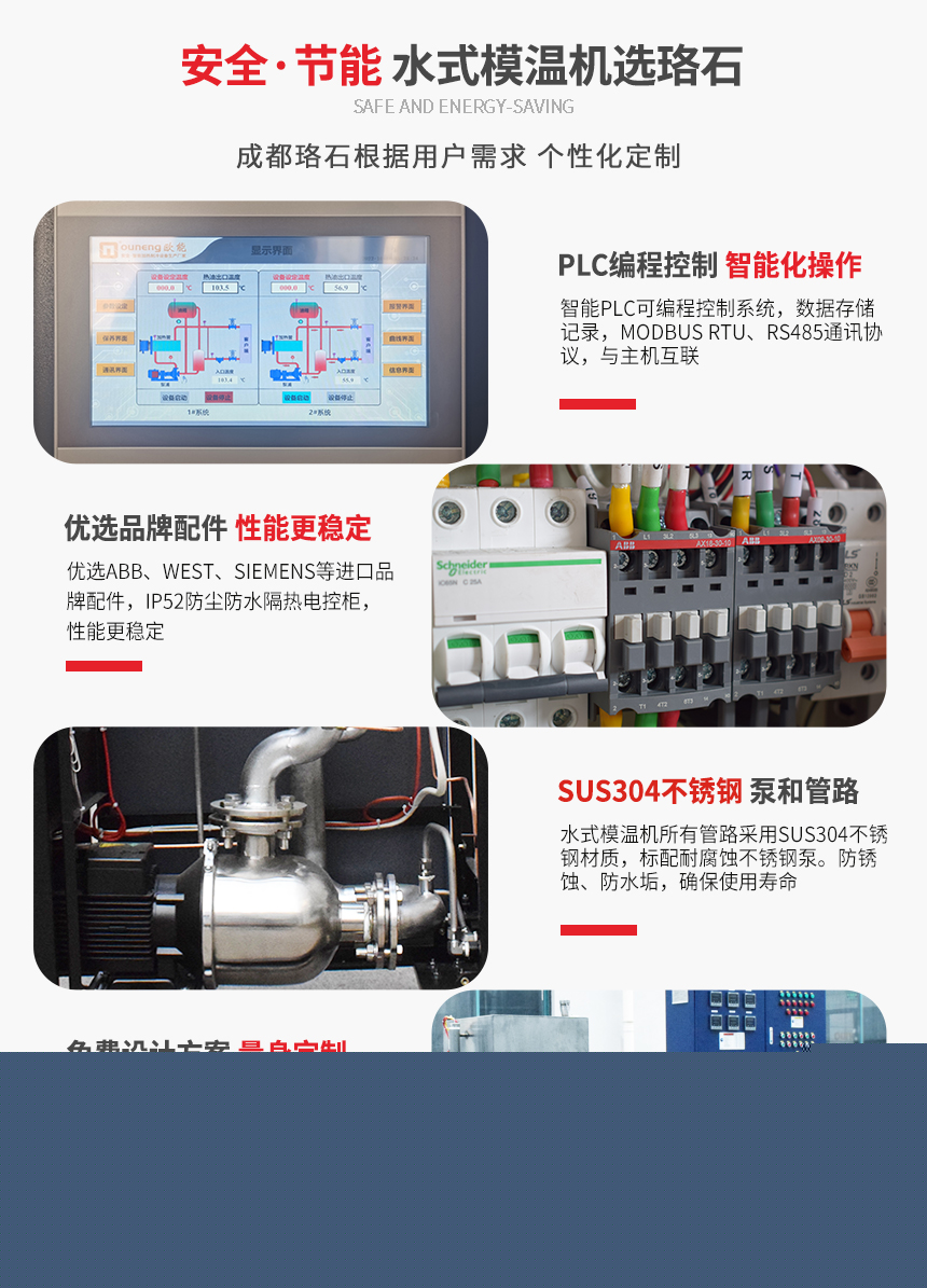 水式模溫機(jī)產(chǎn)品特點(diǎn)